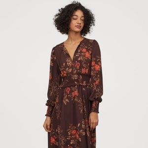 H&M Long Dress with Smocking